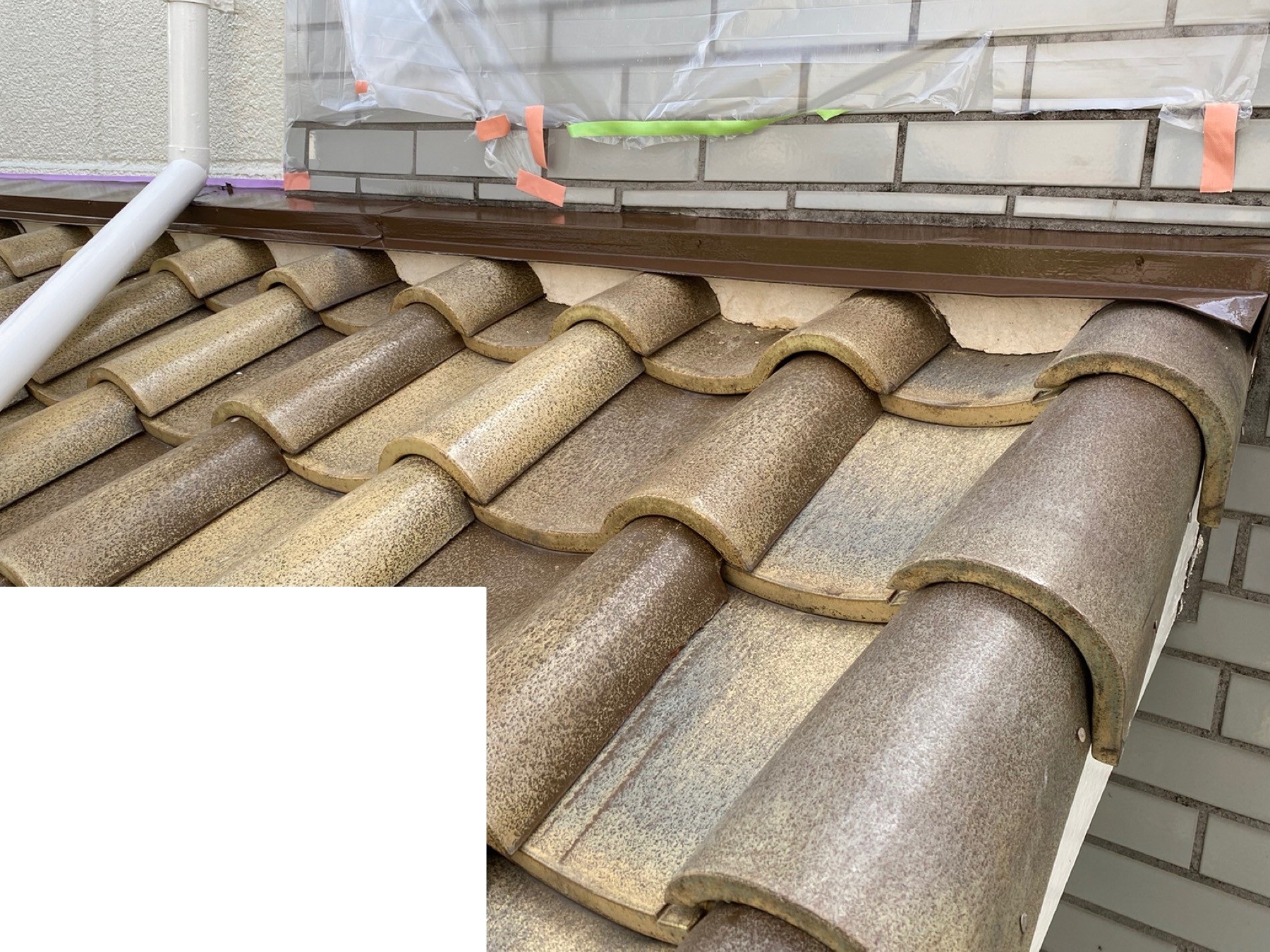 漆喰工事　施工前3